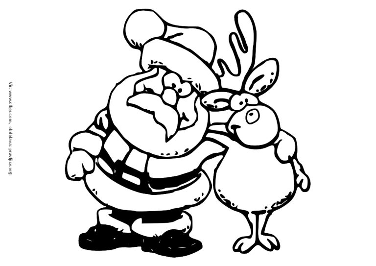 Pobarvanke Božiček – Pobarvanke