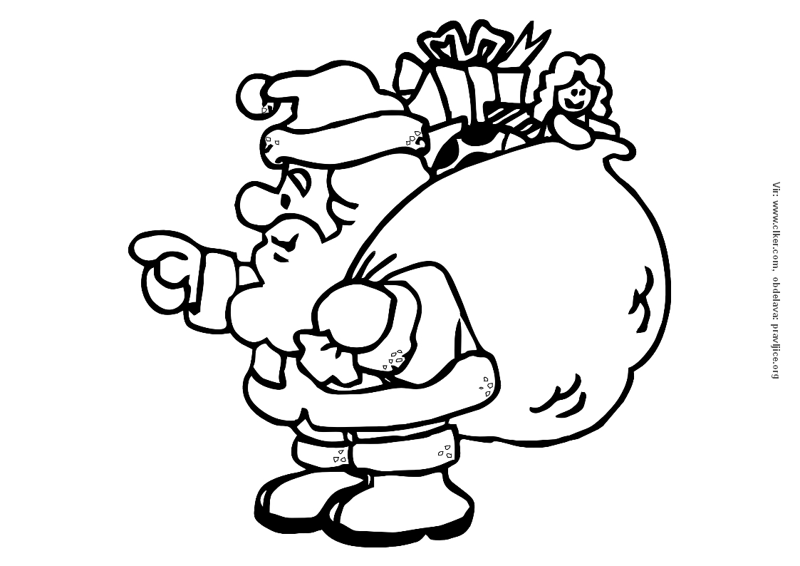 Pobarvanke Božiček – Pobarvanke