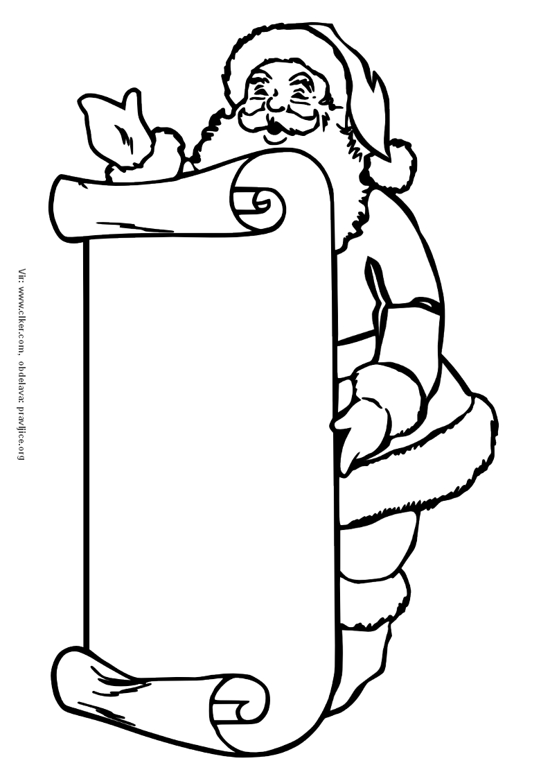 Pobarvanke Božiček – Pobarvanke